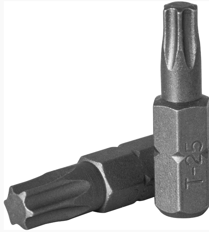 11 MM HEX SHANK STAR INSERT BIT, SIZE: T55 X 30 MM