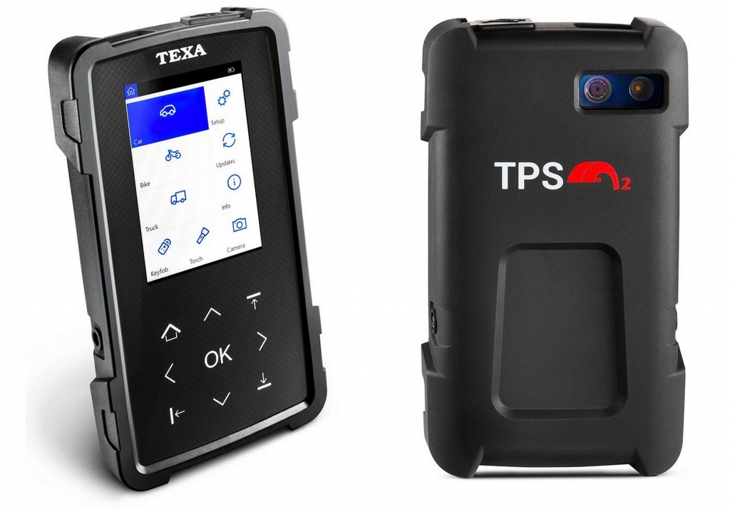 Riepu spiediena sensoru TPMS diagnostikas ierīce TPS2 (D13340, TEXA)