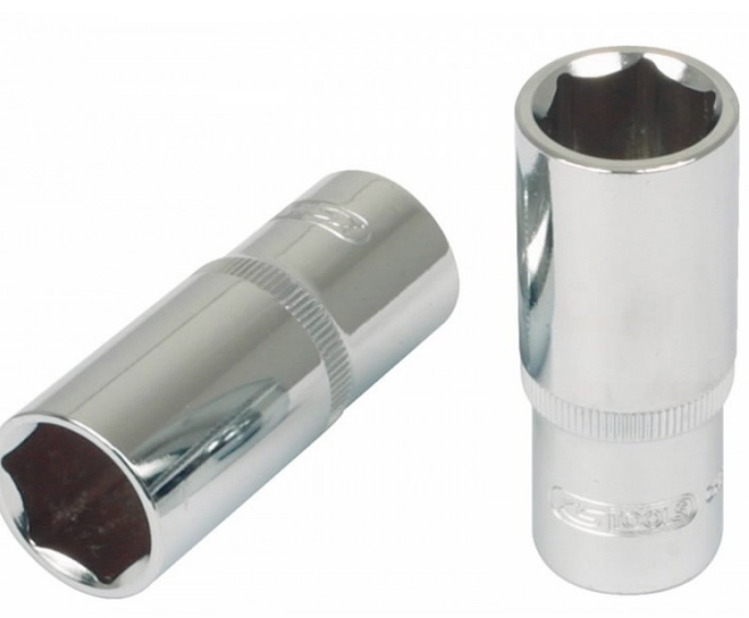 Galvutė ilga 1/4"DR, 6 mm