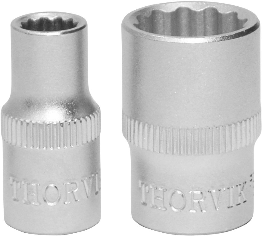 Galvutė 1/4" 12-kampė 5 mm (FS21405, THORVIK)