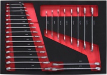 Wrench set for trolley, 25 pcs (GJ-1003, TORIN)
