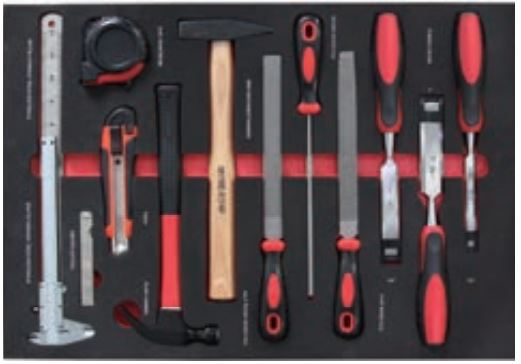 [GJ-1009] Tool set for trolley TORIN