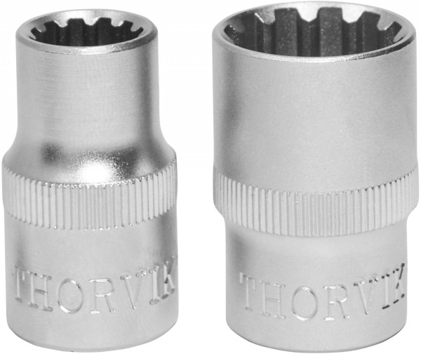 Dvylikakampė galvutė 1/2", 30 mm (MP01230, THORVIK)