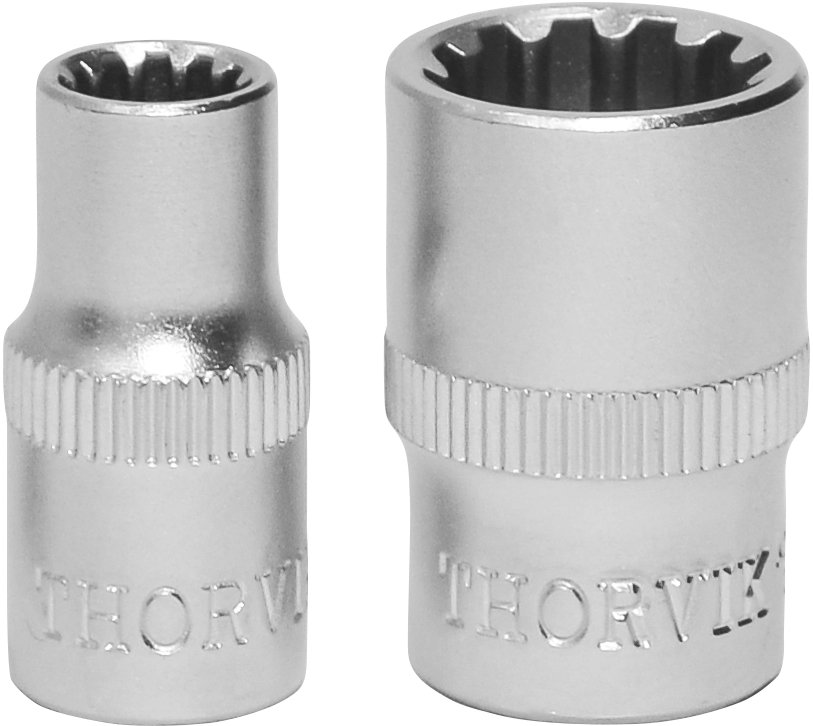 Galvutė 1/4" 13 mm, 12-kampė MultiProf (MP01413, THORVIK)