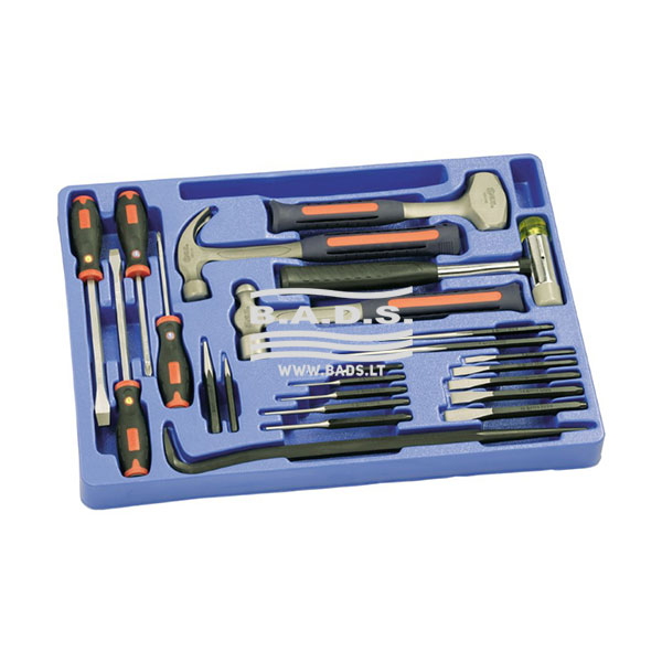 [MS-023] [MS-023] [MS-023] Įrankių komplektas į vežimėlį (23vnt)