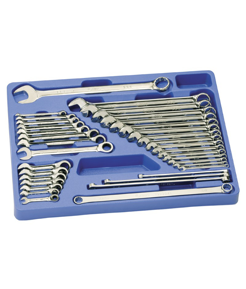 Tool set for trolley, 35 pcs (MS-035S, GENIUS)