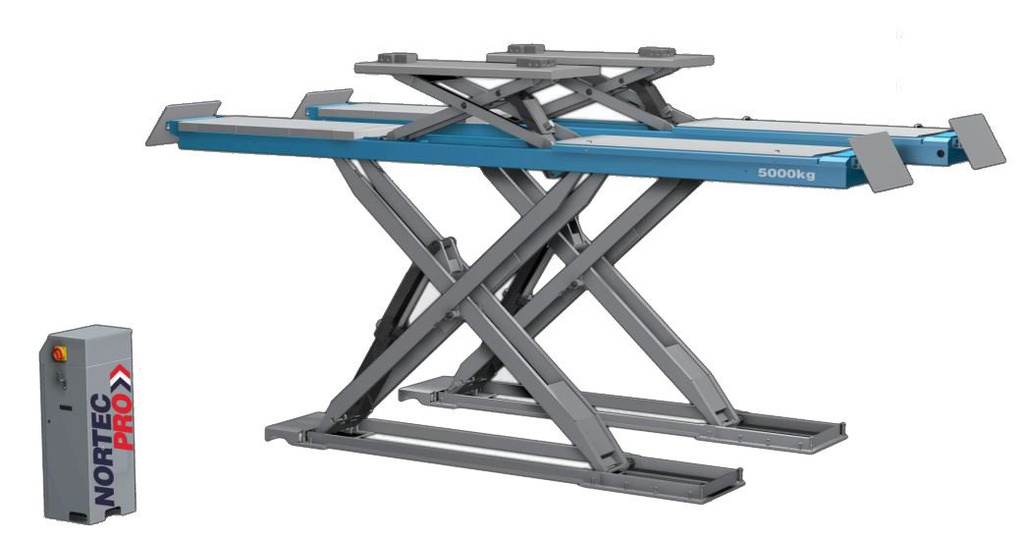 Electro-hydraulic scissor lift 5 T, Nortec Pro (PN500GP, COFRAMA)