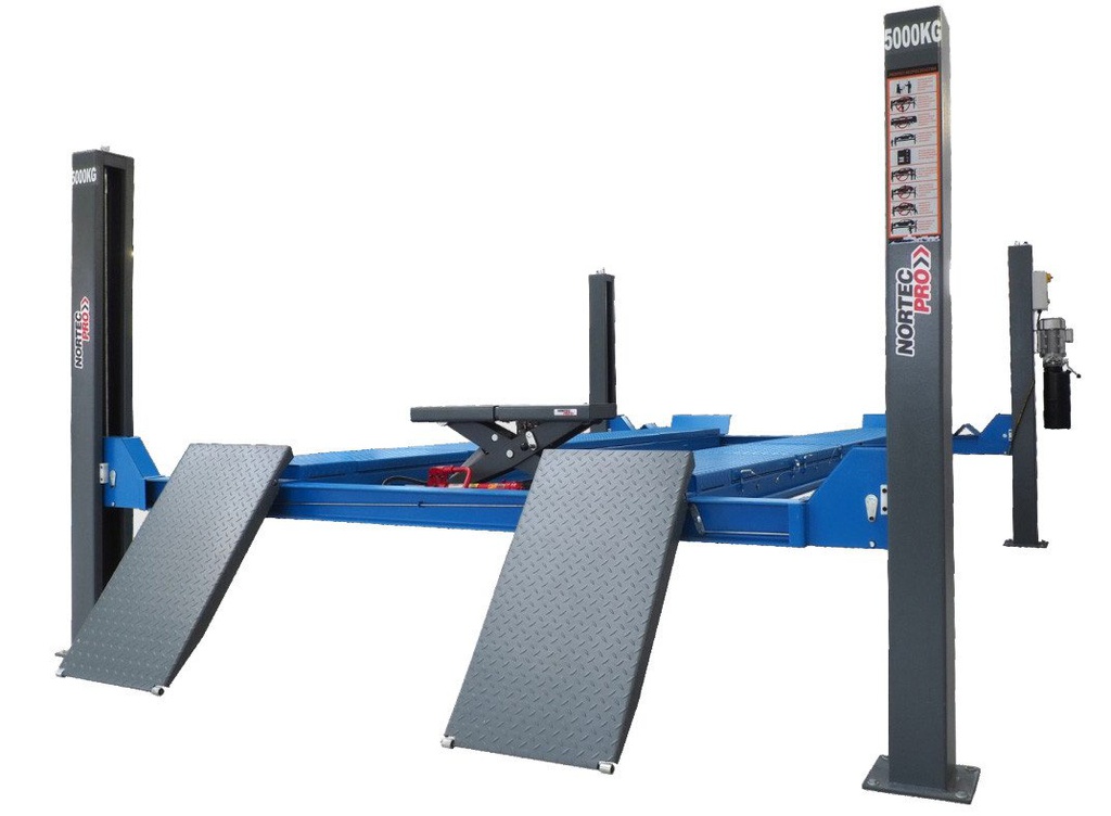 Four-column lift 5T Nortec (PO500N, COFRAMA)