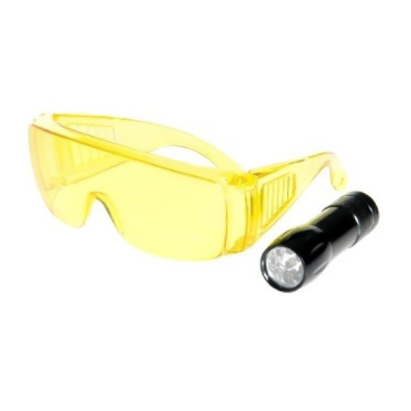 UV LED MINI lamp 9V with glasses (RK1230, ERRECOM)