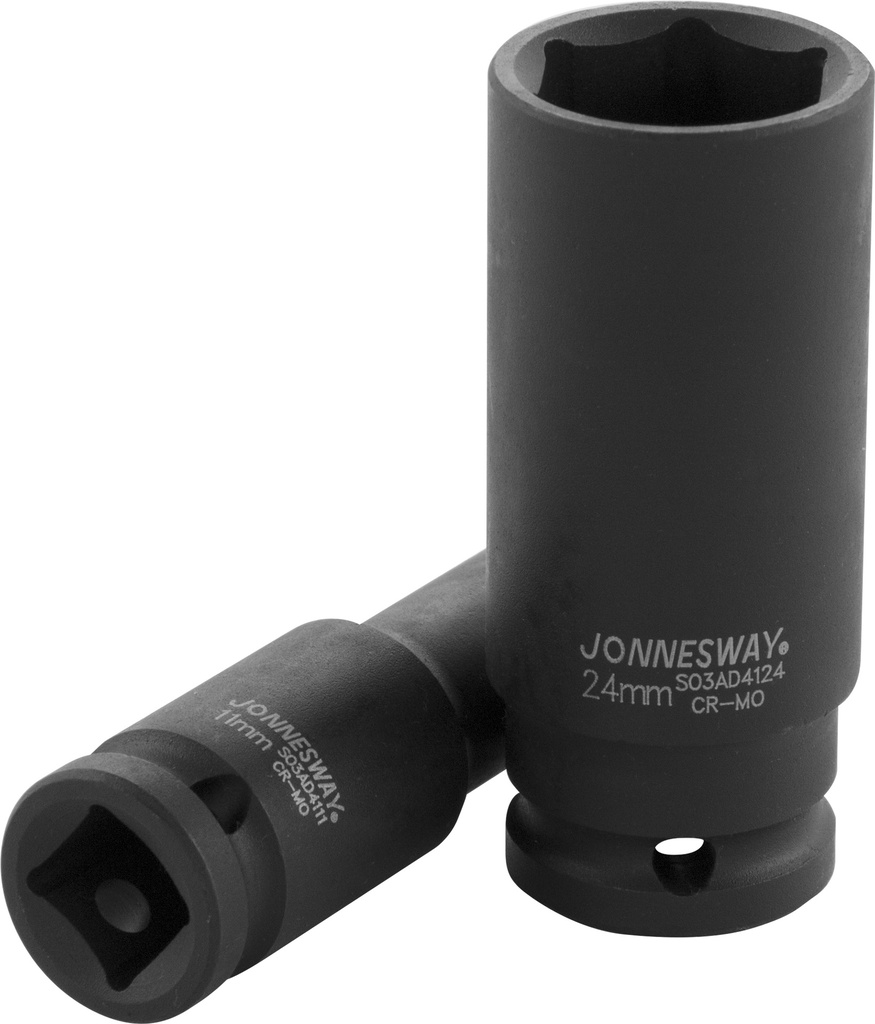 Smūginė galvutė ilga 1/2" 22 mm (S03AD4122, JONNESWAY)