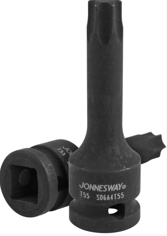 1/2"DR STAR BIT IMPACT SOCKET, SIZE: T30, L: 78MM (S06A4T30, JONNESWAY)