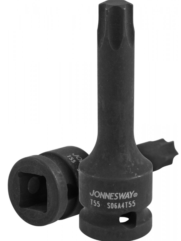 Smūginė galvutė su žvaigždiniu antgaliu 1/2", dydis: T45, L: 78 mm (S06A4T45, JONNESWAY)