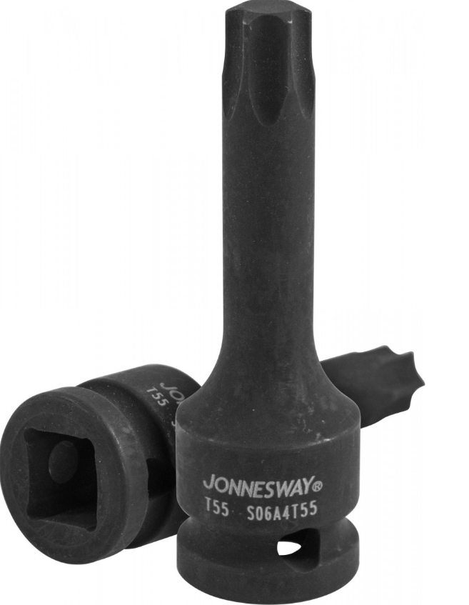 1/2"DR. IMPACT STAR BIT SOCKET SIZE: T60, L: 78MM (S06A4T60, JONNESWAY)
