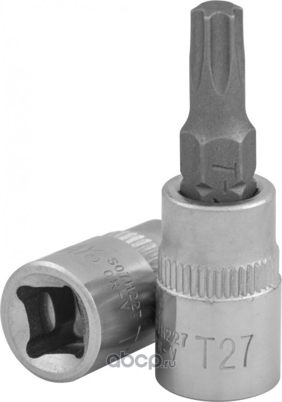 Muciņa ar zvaigznes (TORX) uzgali 1/2", izmērs: T27, L: 55 mm (S07H427, JONNESWAY)