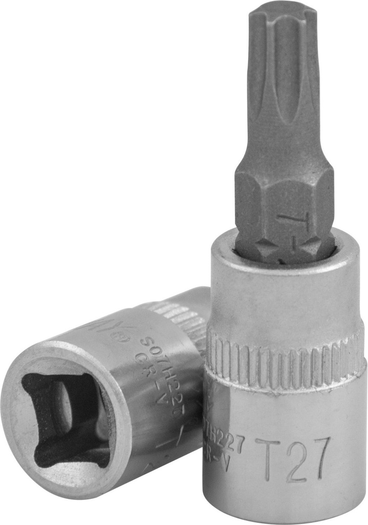 Muciņa ar zvaigznes (TORX) uzgali 1/2", izmērs: T60 (S07H460, JONNESWAY)