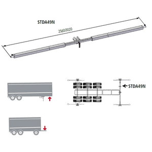 Truck trailer wheel alignment device (STDA49N, RAVAGLIOLI)