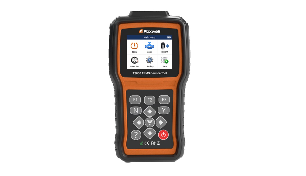 Padangų slėgio daviklių tikrinimo ir programavimo prietaisas TPMS, Foxwell, T2000