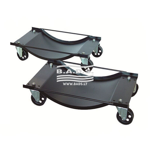 Automobilių transportavimo vežimėliai (padėklai), 2 vnt., iki 450 kg (TC322, TONGRUN)