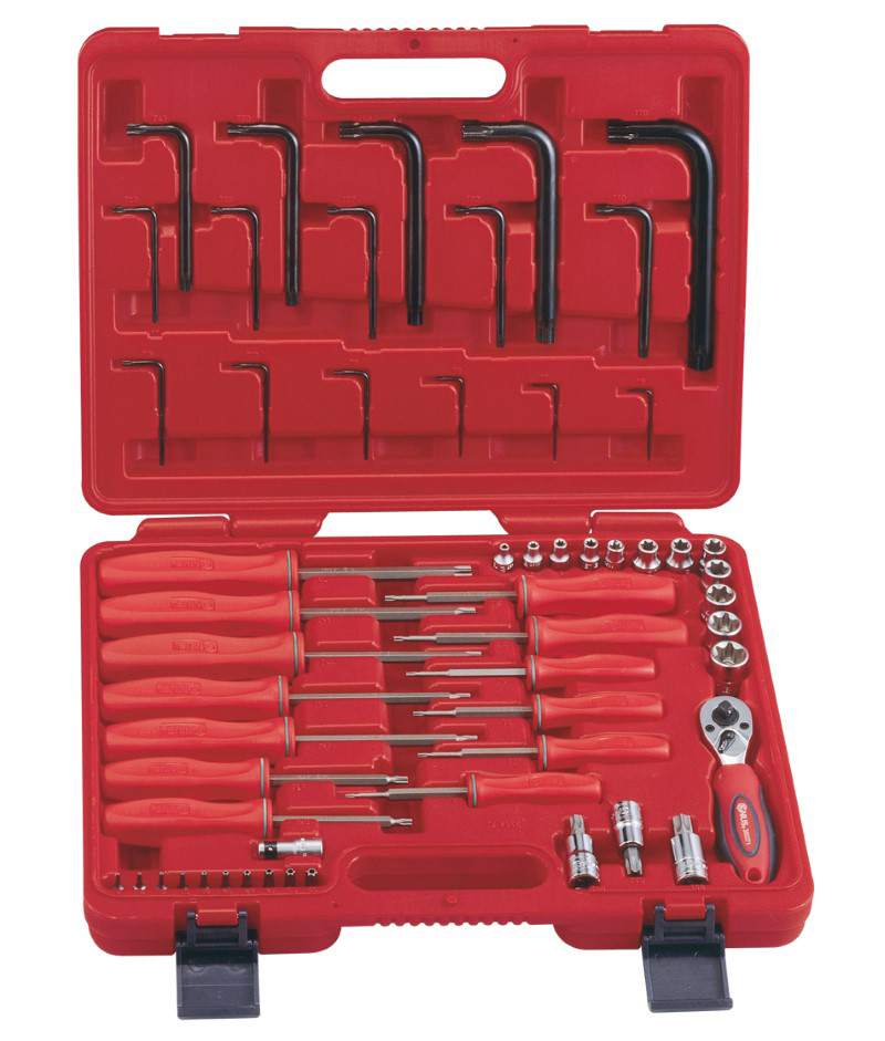 Tool set 56 pcs (TX-2356, GENIUS)