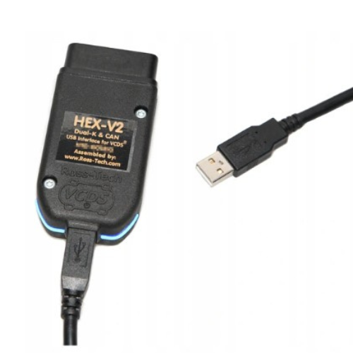 Diagnostikos sąsaja HEX-V2 Pro su VCDS licencija, neribotas VIN (VCHV2, ROSS-TECH)