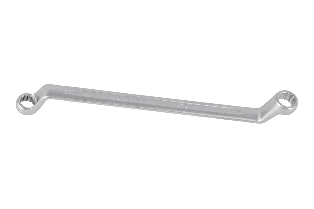 75° izliekta gredzenatslēga, izmērs 10 x 11 mm (W231011, JONNESWAY)