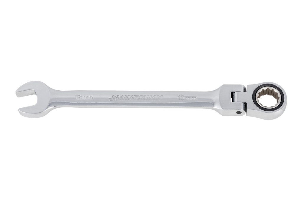 Flexible ratcheting combination wrench, 72 teeth, size: 12 mm (W66112, JONNESWAY)