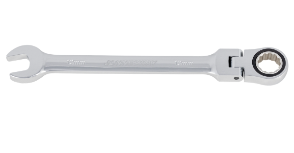 FLEXIBLE 72 TEETH RATCHETING COMBINATION WRENCH, SIZE: 13MM