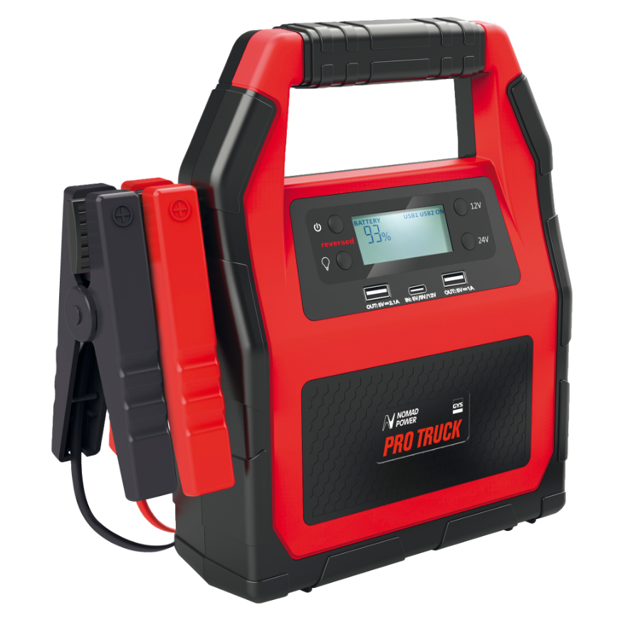 Akumuliatorių paleidėjas NOMAD POWER PRO (027527, GYS)