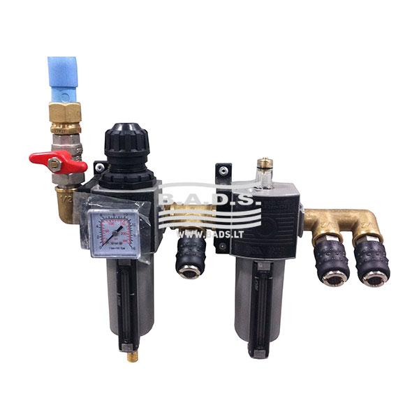 Air mixer 1/2" with quick couplings (AH117113) (AH117113_jungt_1_2, A.N.I.)