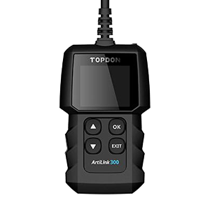 Kļūdu kodu lasītājs (OBD2) (AL300, TOPDON)