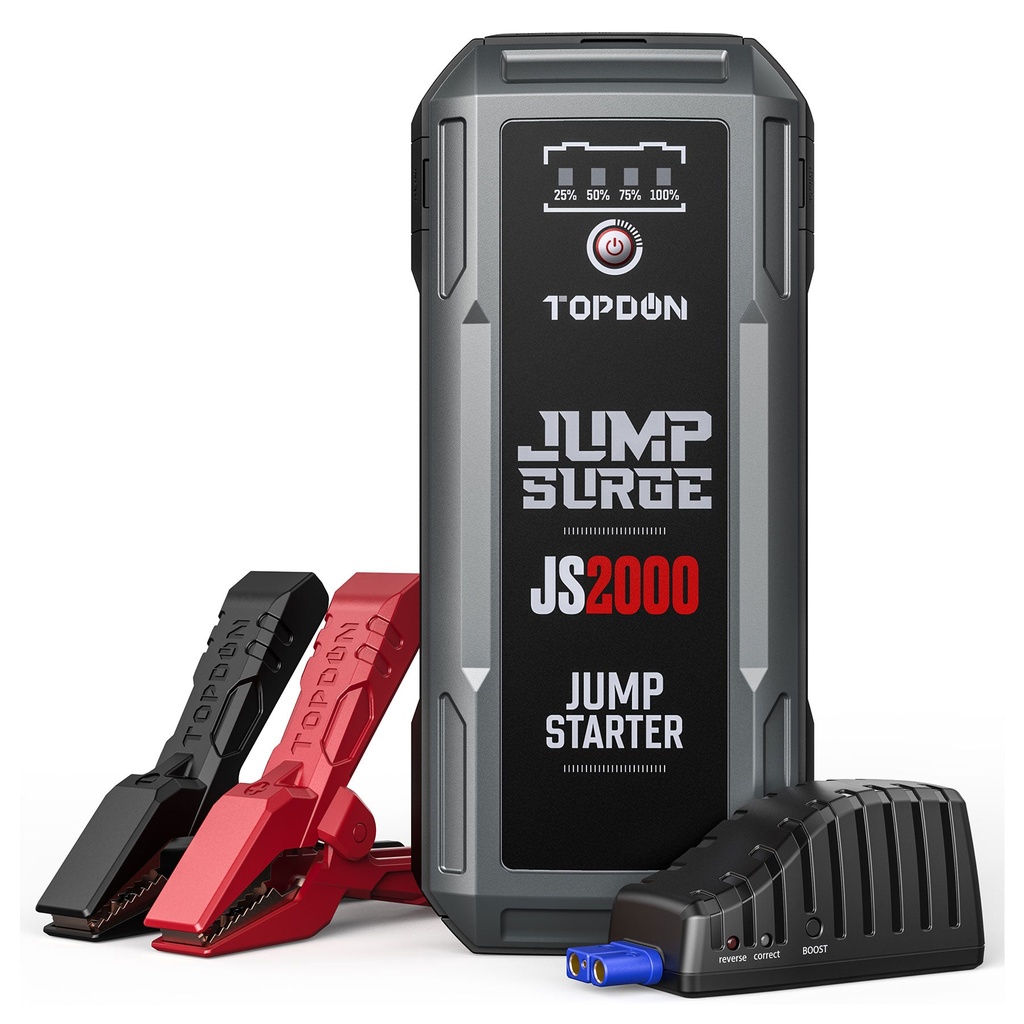 Akumulatoru palaišanas ierīce Jump Starter (JS2000, TOPDON)