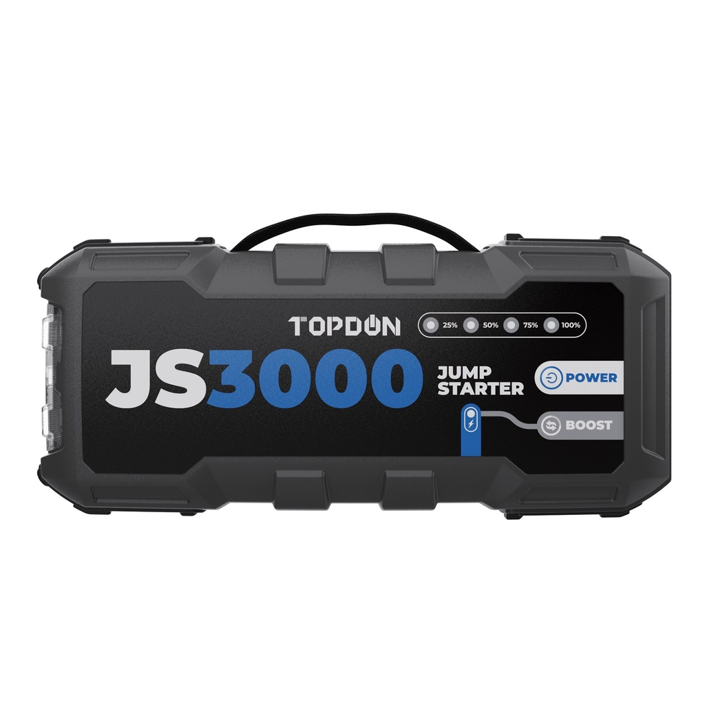 Akumulatoru palaišanas ierīce Jump Starter (JS3000, TOPDON)