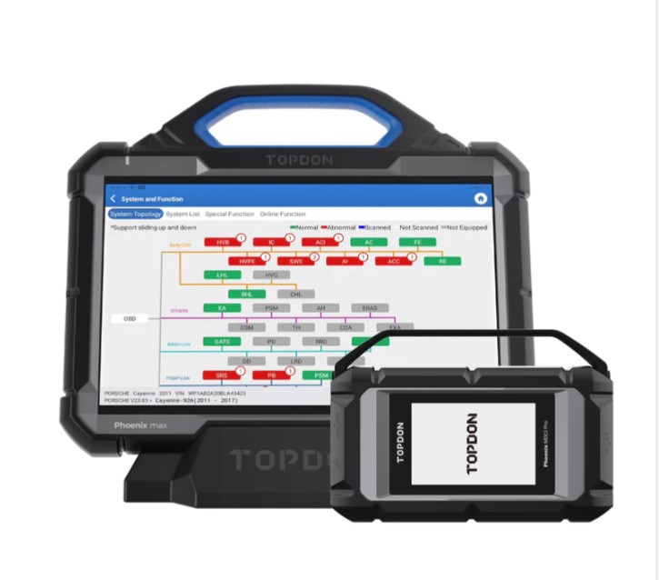 Automobiļu diagnostikas skeneris Phoenix Max (Phoenix Max, TOPDON)