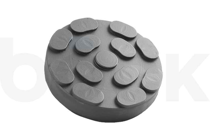 Guminis padukas 100 mm (047021850, BOCK)