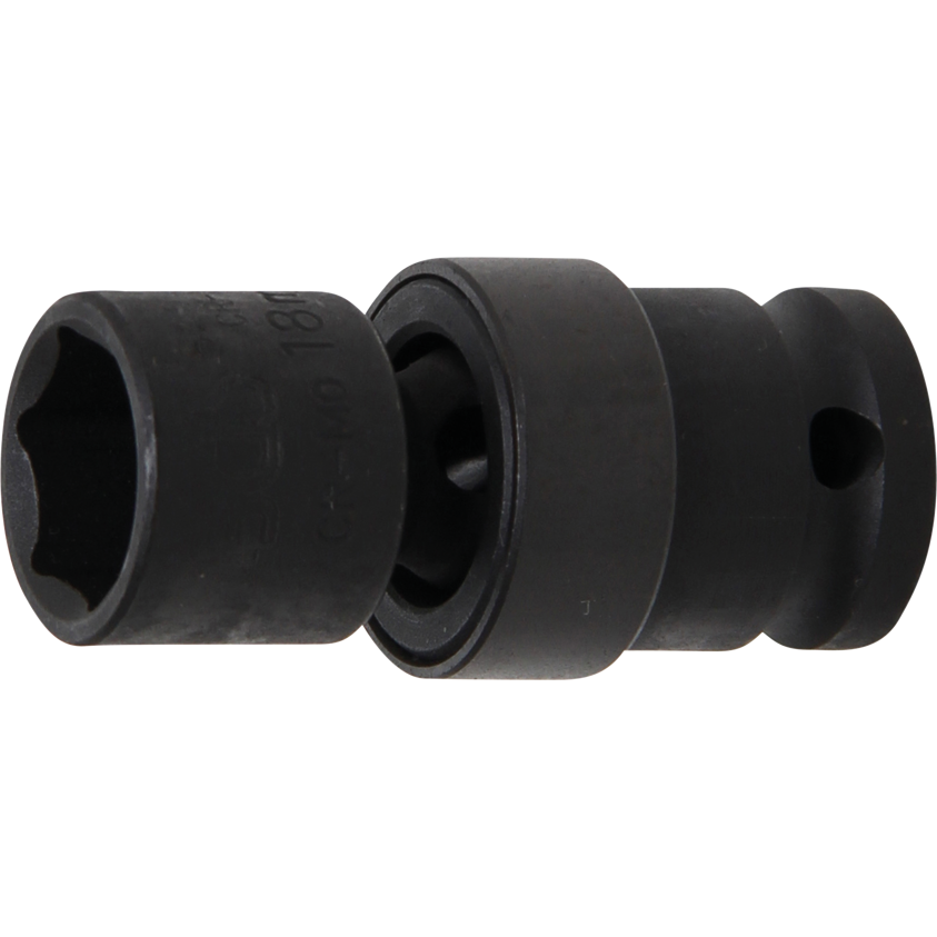 Trieciena muciņa ar šarnīru 1/2" 18 mm (480018M, GENIUS)