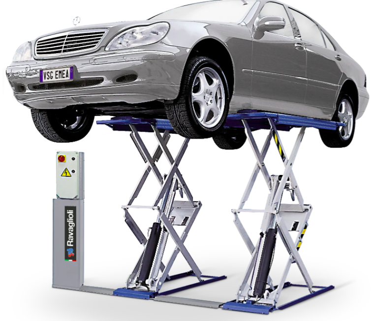 Šķērveida hidrauliskais pacēlājs 3.0T Ravaglioli RAV (RAV518NL, RAV)