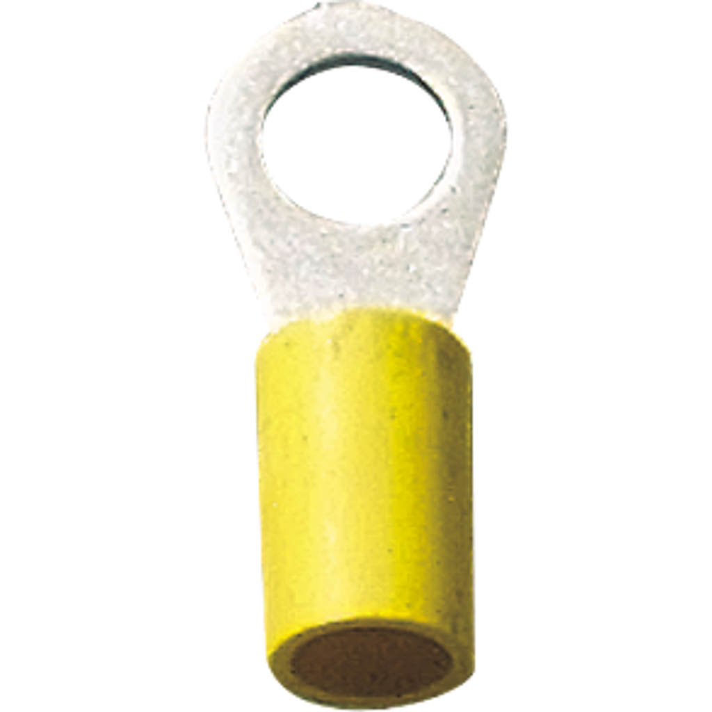 Ring terminal M6, yellow, 4,00-6,00mm2 (3558-916-4/100, NORMFEST)