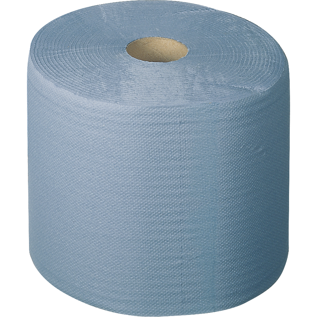 Three-ply paper wipes 38x36 cm, blue, 1000 sheets (7875-504/2, NORMFEST)