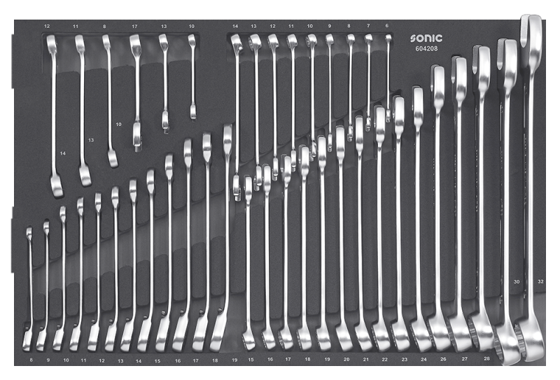 Raktų rinkinys į vežimėlius, 42vnt., SONIC 604208
