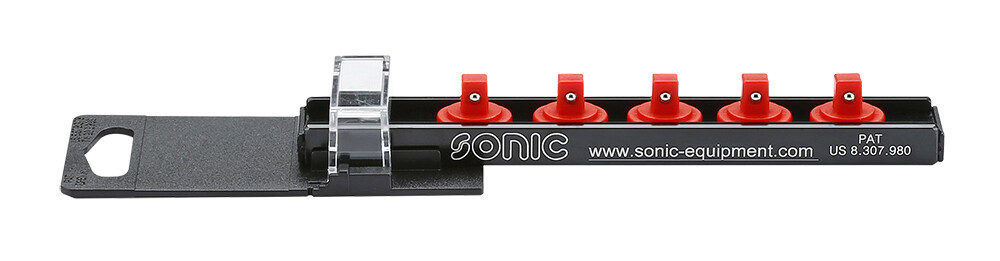 Socket rail 1/4 in., 5 clips (PR-L150205, SONIC)