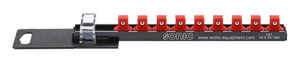 Socket rail 3/8 in., 9 clips (PR-L200309, SONIC)