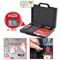 Elektroninis diržo įtempimo matuoklis (150.3165, KS TOOLS)