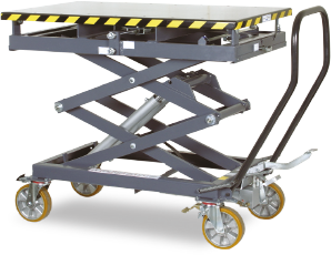 Mobile lifting table for vehicle parts 1T, RAVAGLIOLI (KT100)