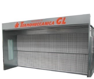 Atviro tipo dažymo kabina ruošiniams, baldams, TERMOMECCANICA (MINI GLF)