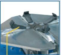 Riepu montāžas iekārtu spaiļu plastikāta aizsargu komplekts, 4 gab., 20"–22", RAVAGLIOLI (G800A98)