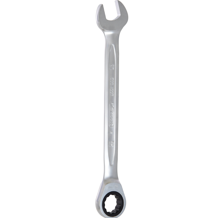 Ratchet ring spanner, 22 mm (503.4222, KS TOOLS)