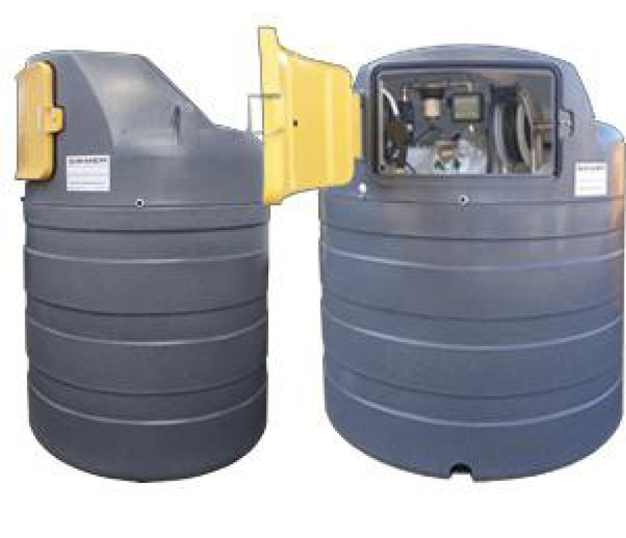 Plastikinė dvisienė kuro talpykla 5000 l (SW5000, SWIMER)