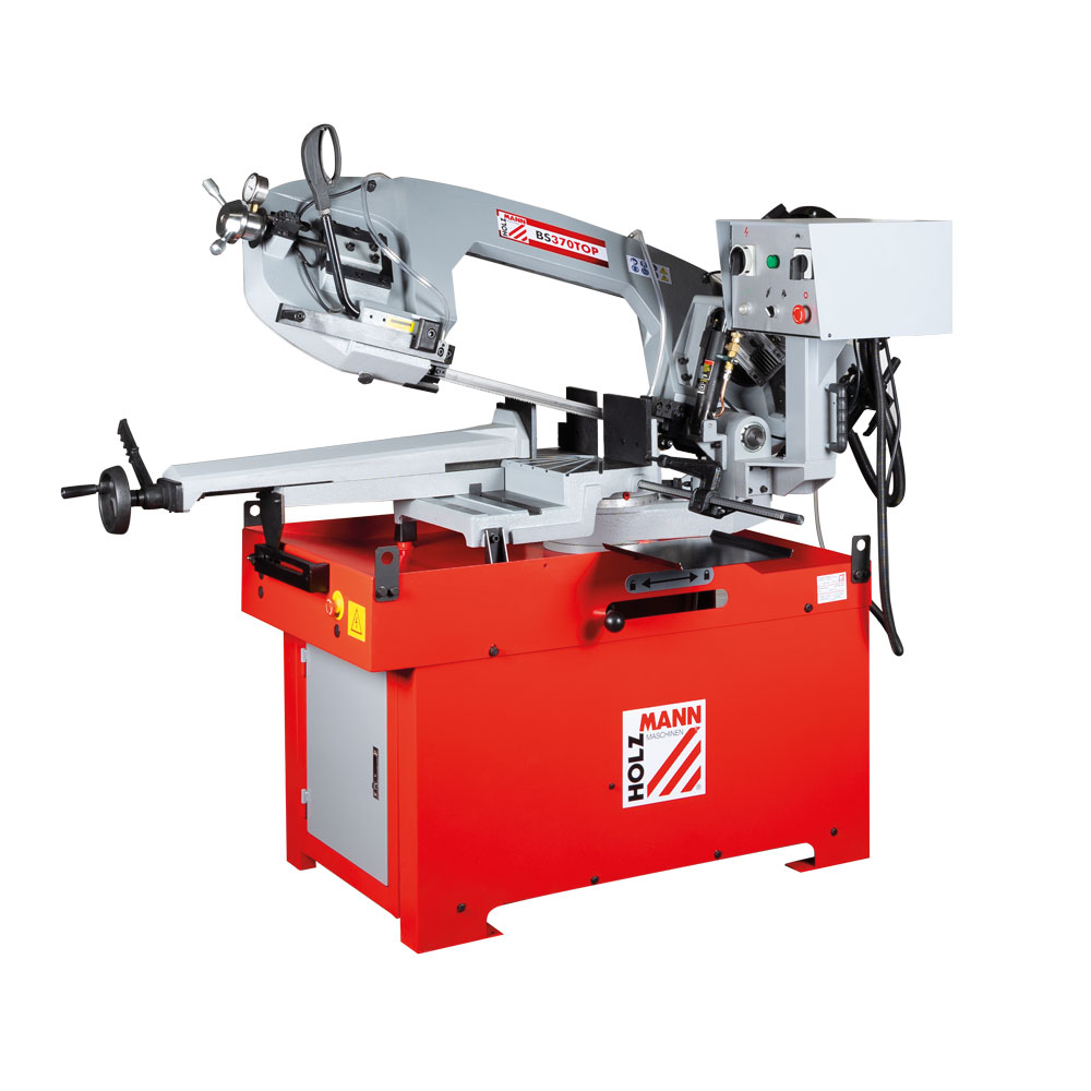 Juostinis pjūklas metalui (BS370TOP_400V, HOLZMANN)