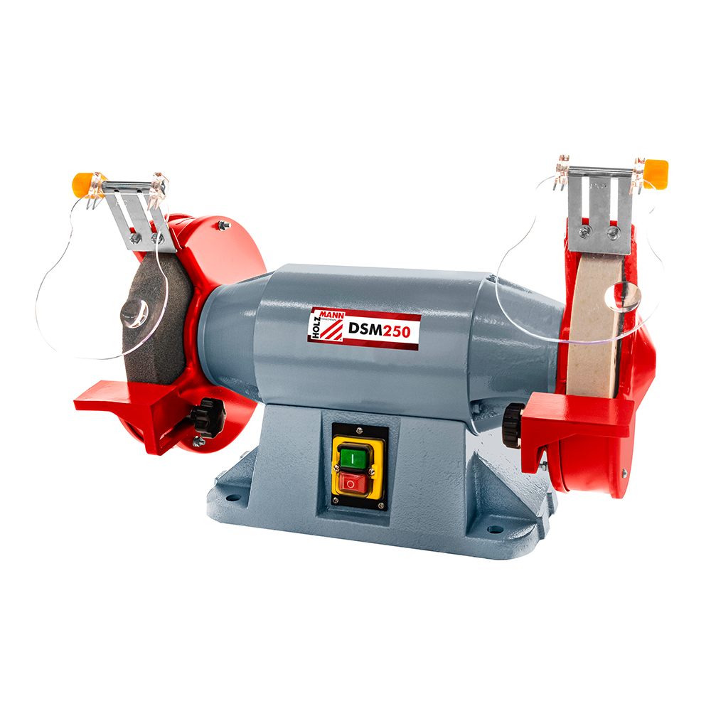 Double wheel bench grinder DSM250, 400 V (DSM250_400V, HOLZMANN)