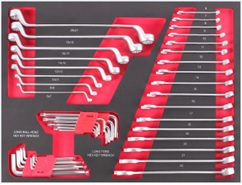 Tool set,  27 psc., AQT7001, AutoEQ 